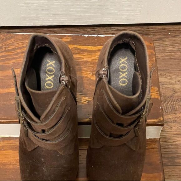 Xoxo Women's Kimberlie Heeled Boot Brown Size 8.5 - Picture 7 of 10